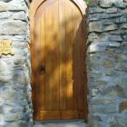 Garden door.