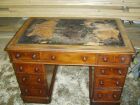 antique leather topped desk