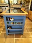 painted kitchen island